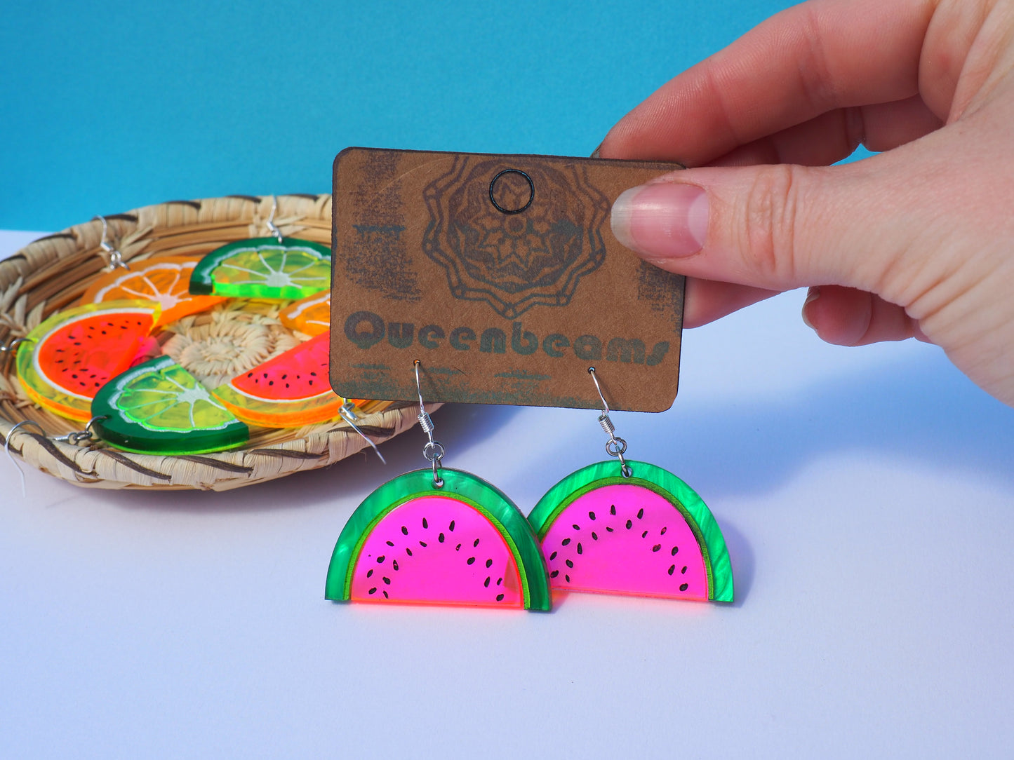 Watermelon Earrings