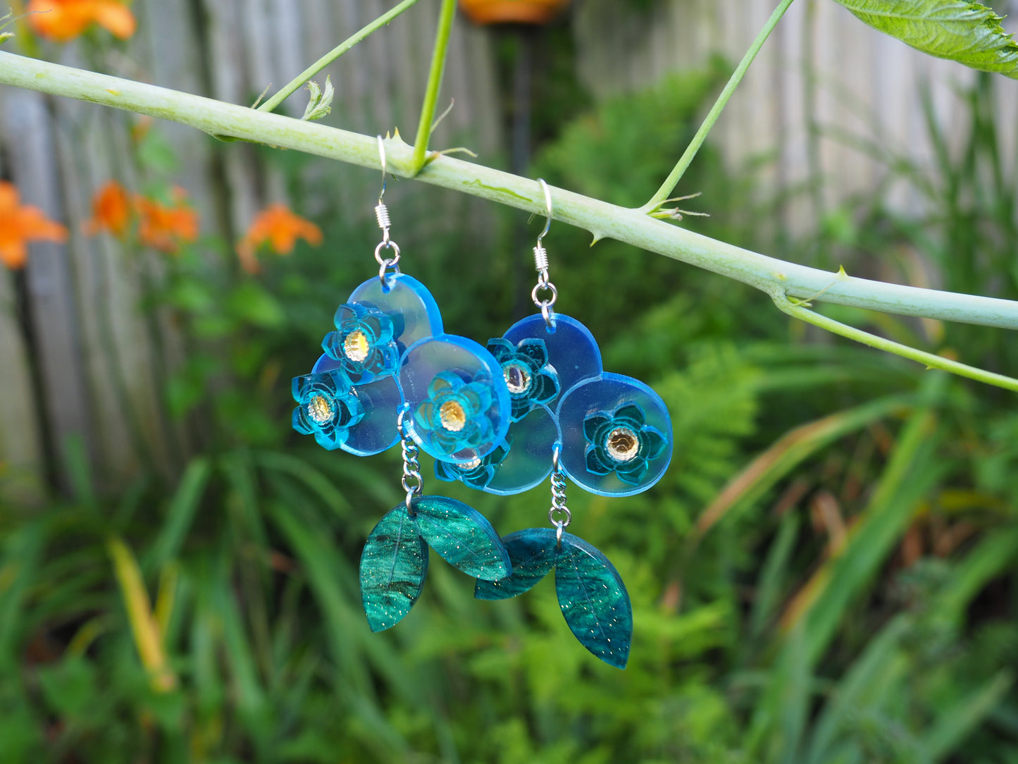 Blueberry Earrings