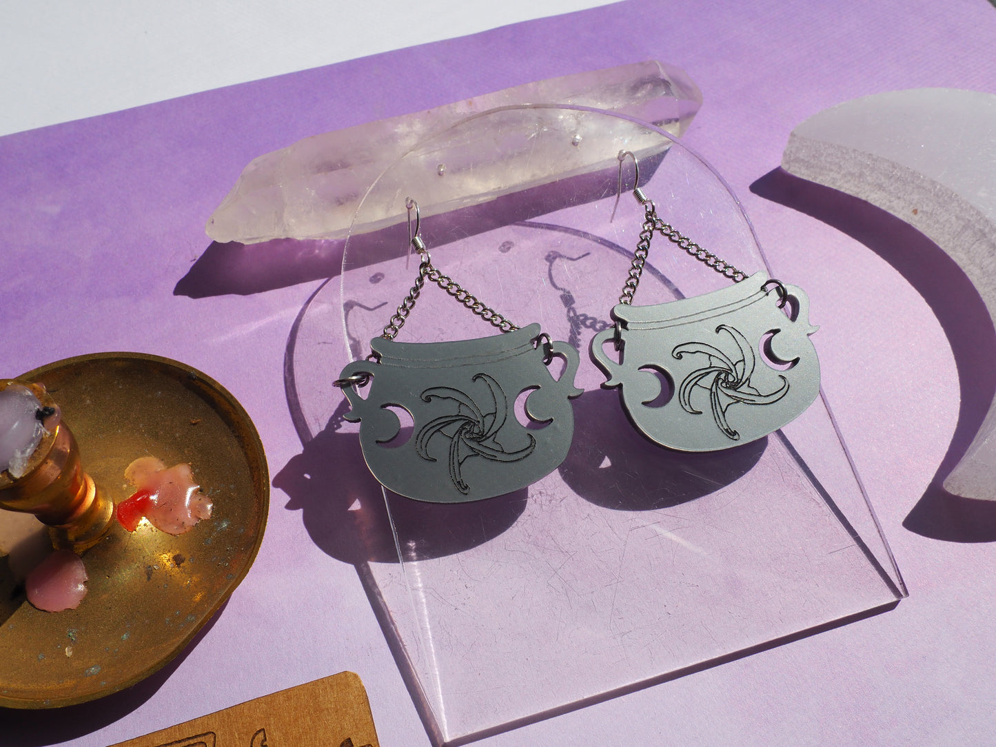 Poison Cauldron Earrings