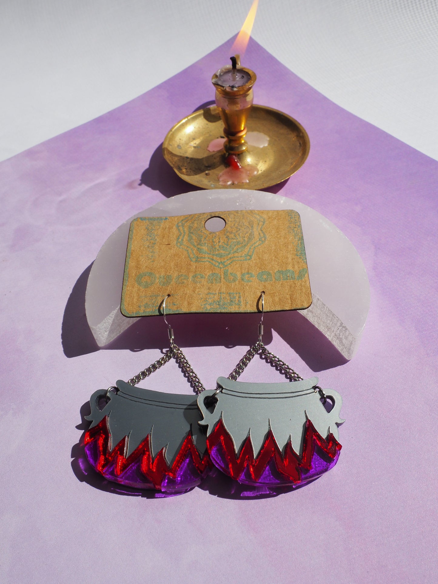 Fiery Cauldron Earrings