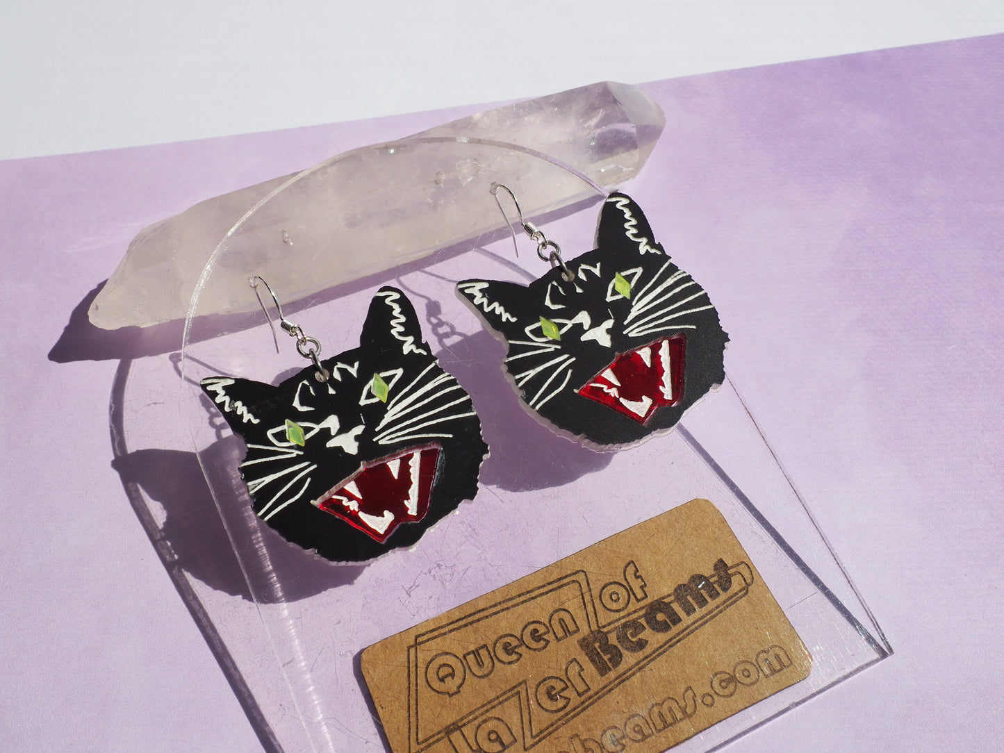 Familiar Feline Earrings