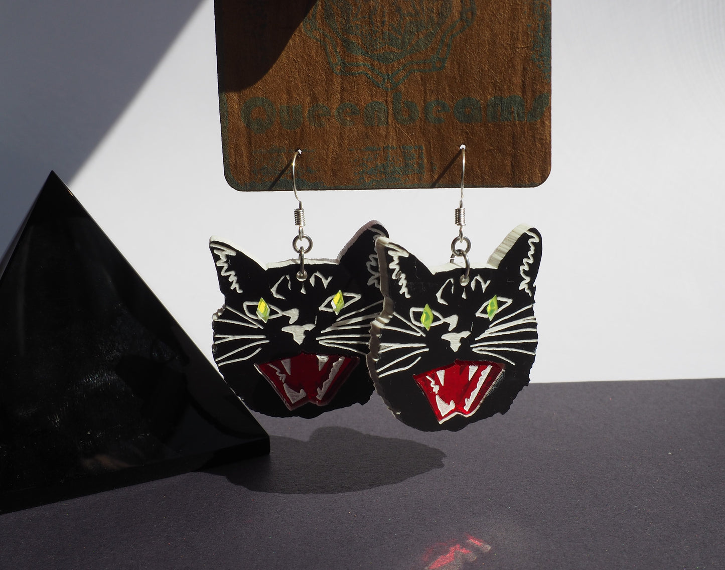 Familiar Feline Earrings