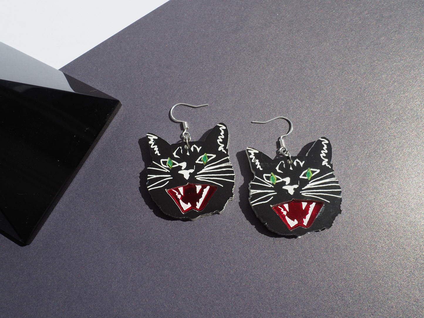 Familiar Feline Earrings