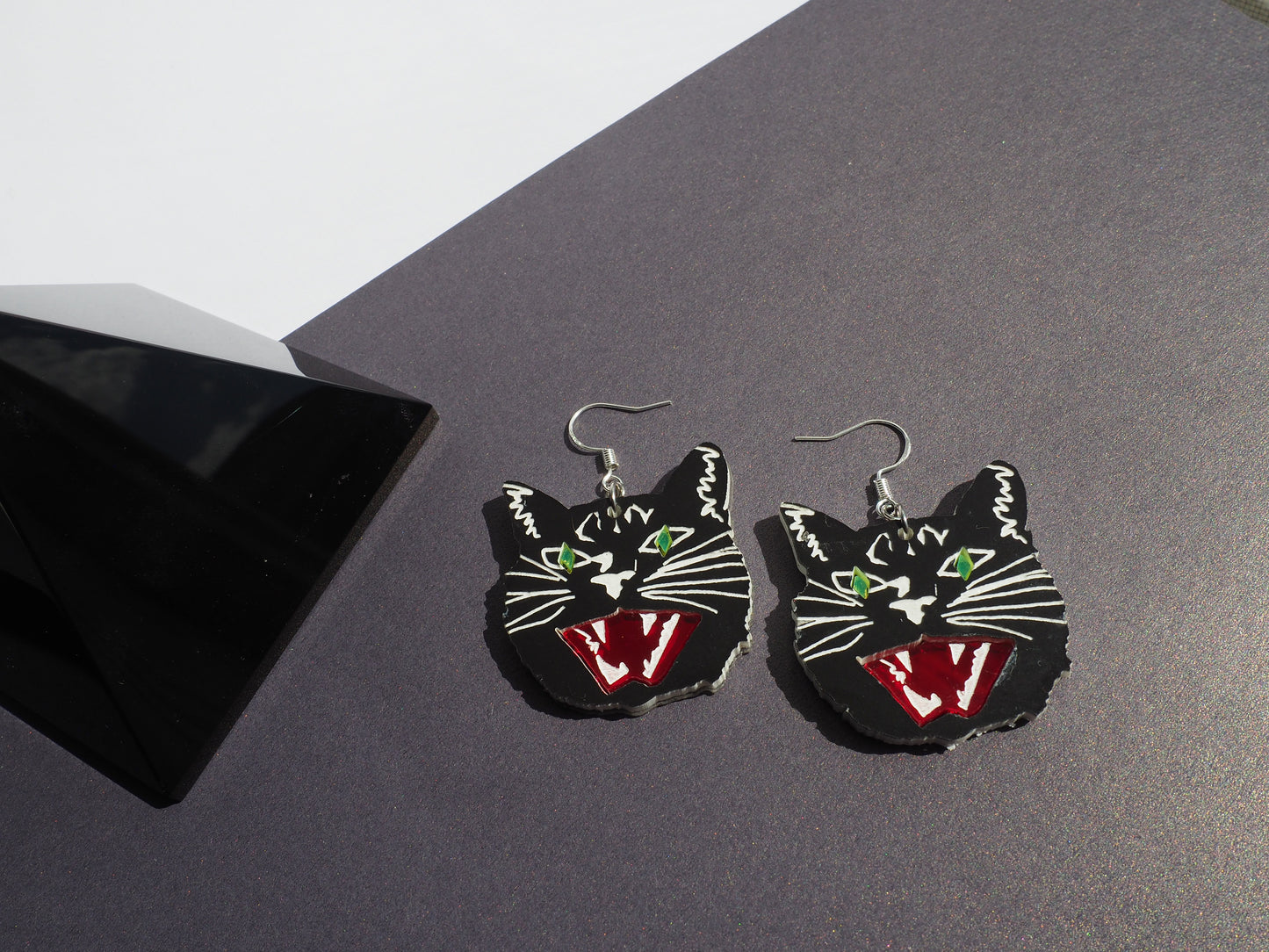 Familiar Feline Earrings