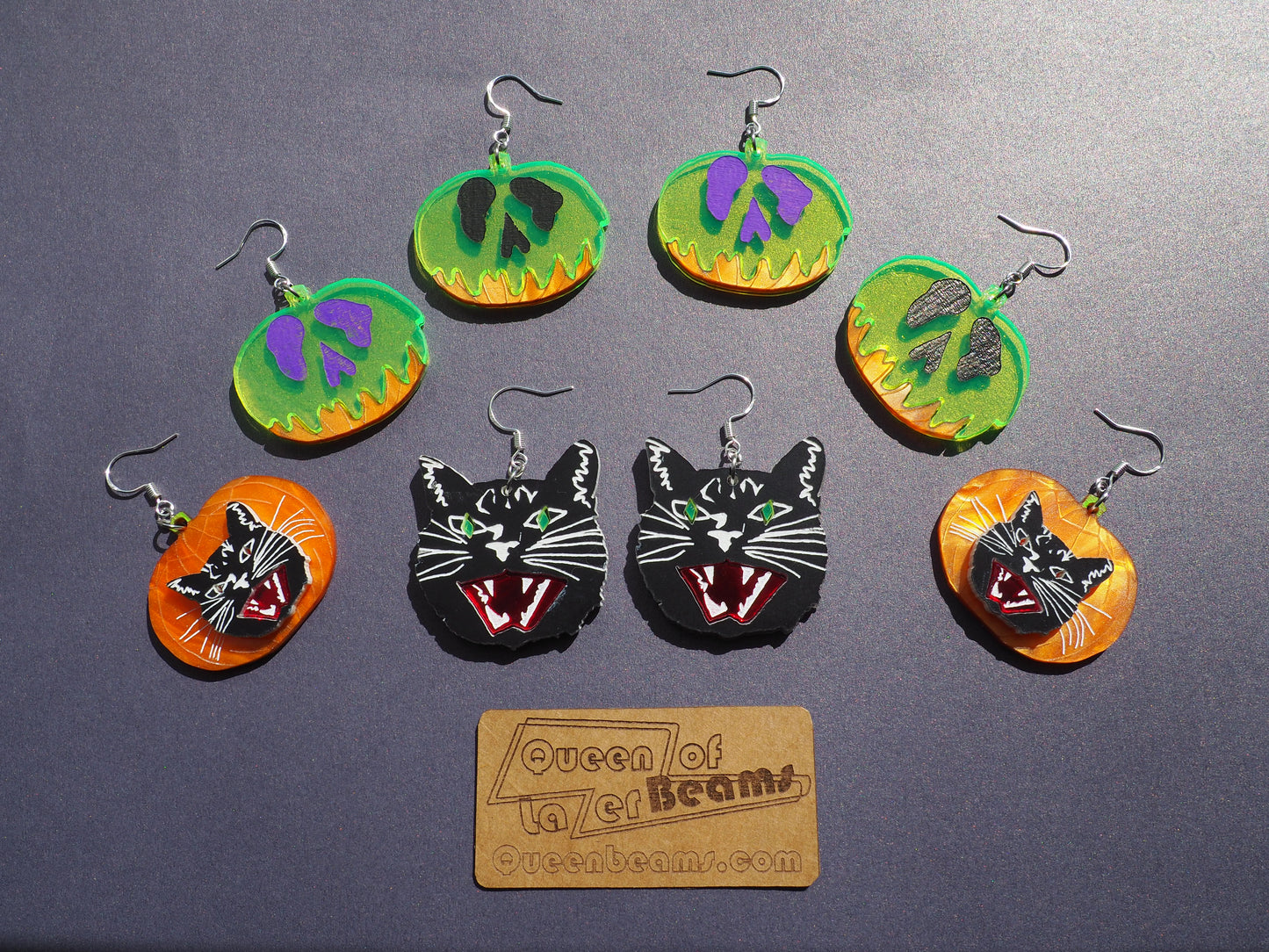 Familiar Feline Earrings