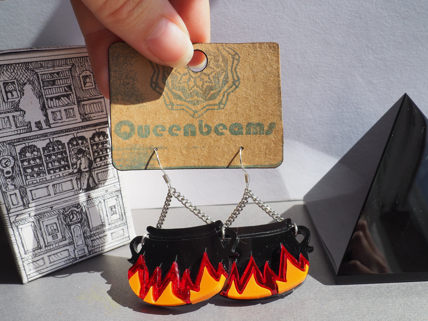 Fiery Cauldron Earrings