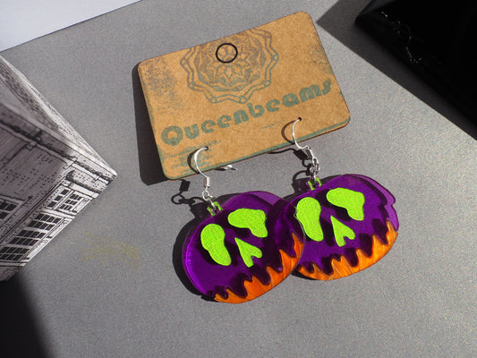 Slime-O-Lantern Earrings