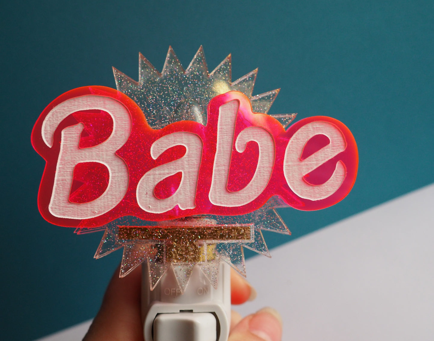 "B" Word Night Light