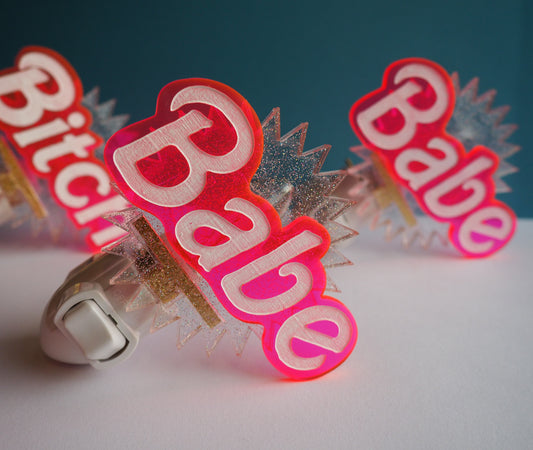 "B" Word Night Light