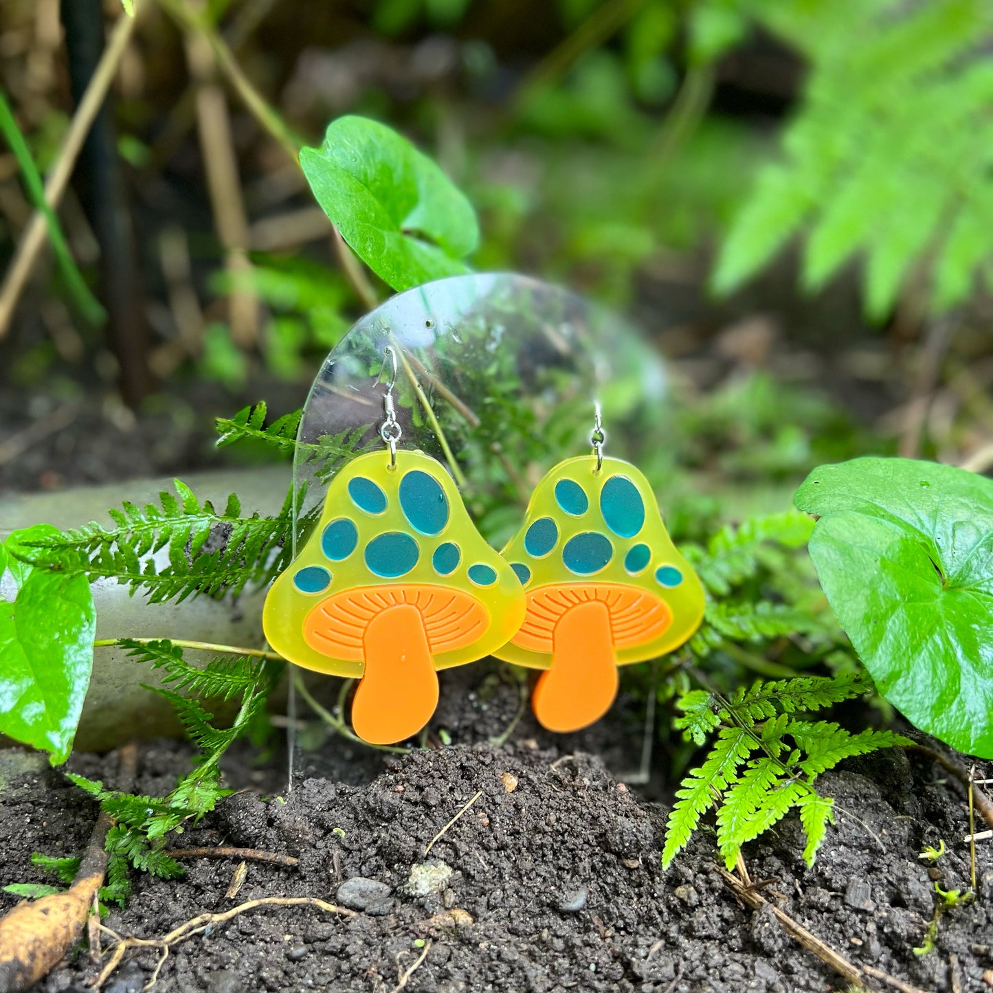 Groovy Mushroom Earrings