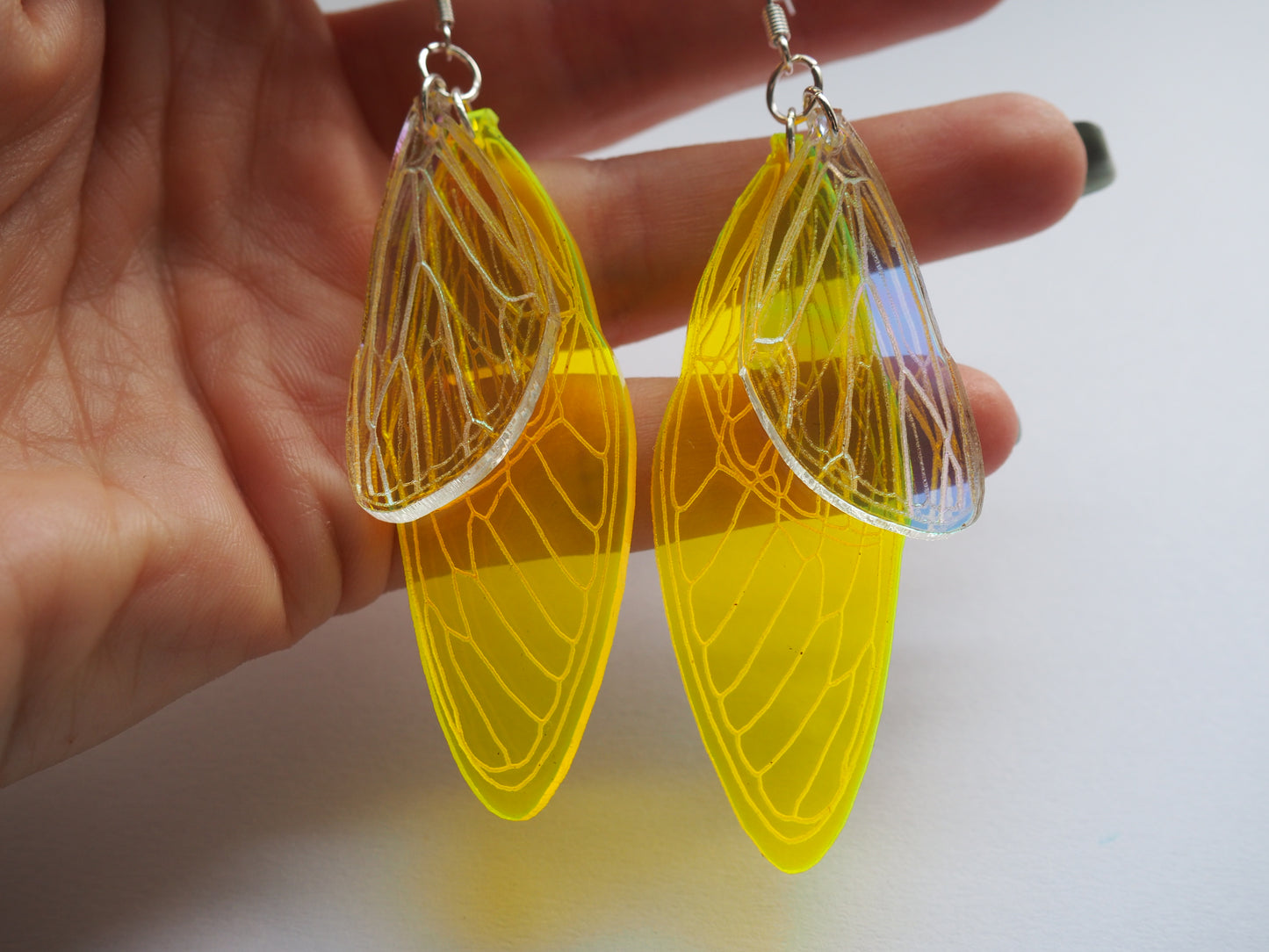 Cicada Wing Earrings