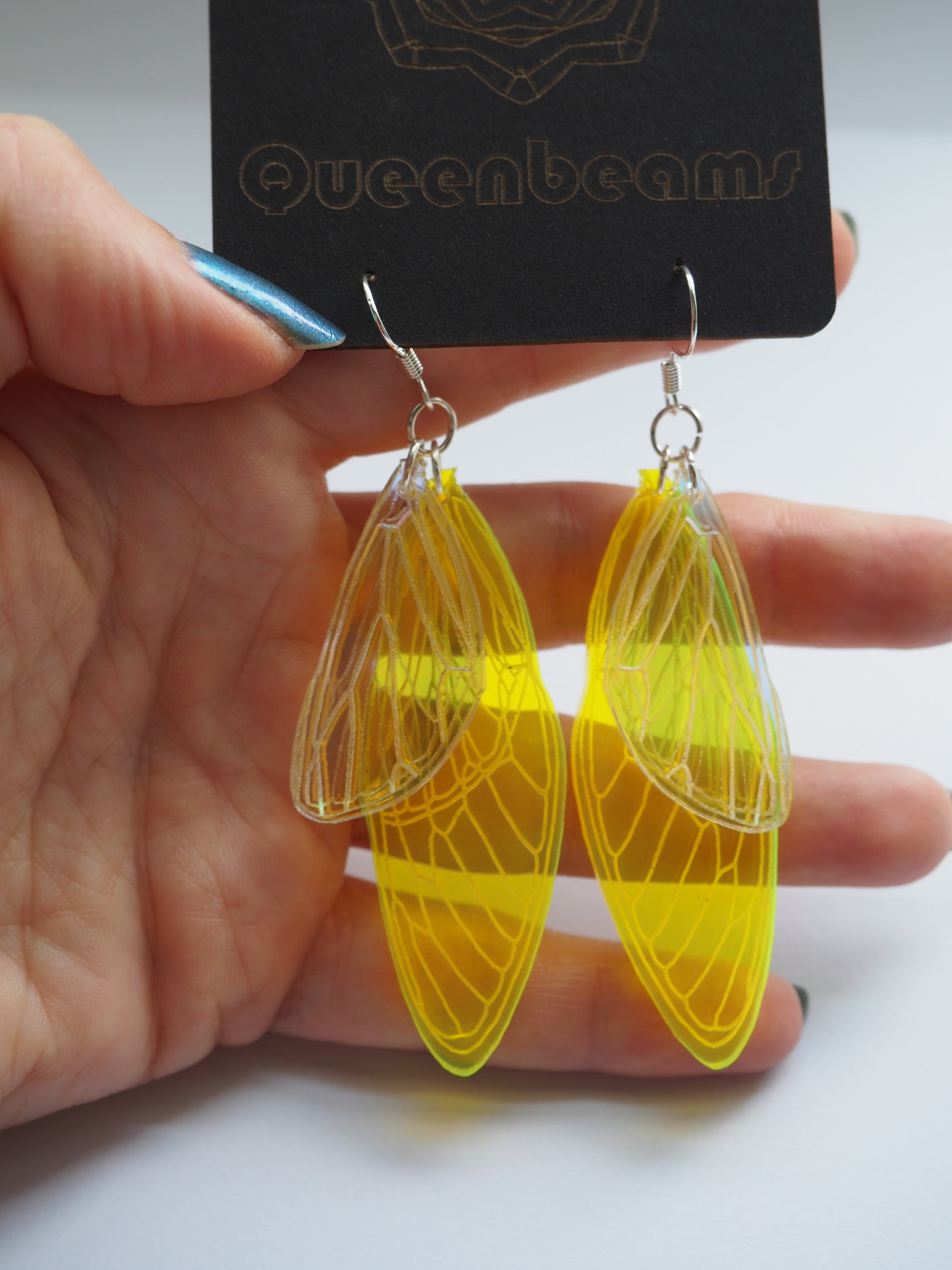 Cicada Wing Earrings