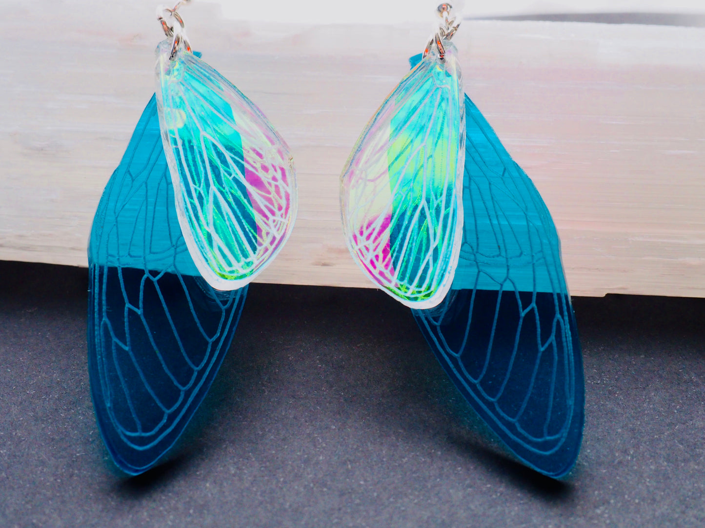 Cicada Wing Earrings