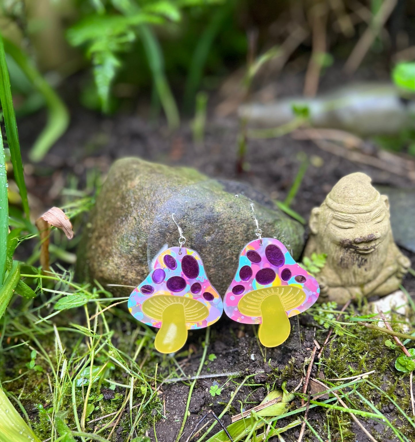 Groovy Mushroom Earrings