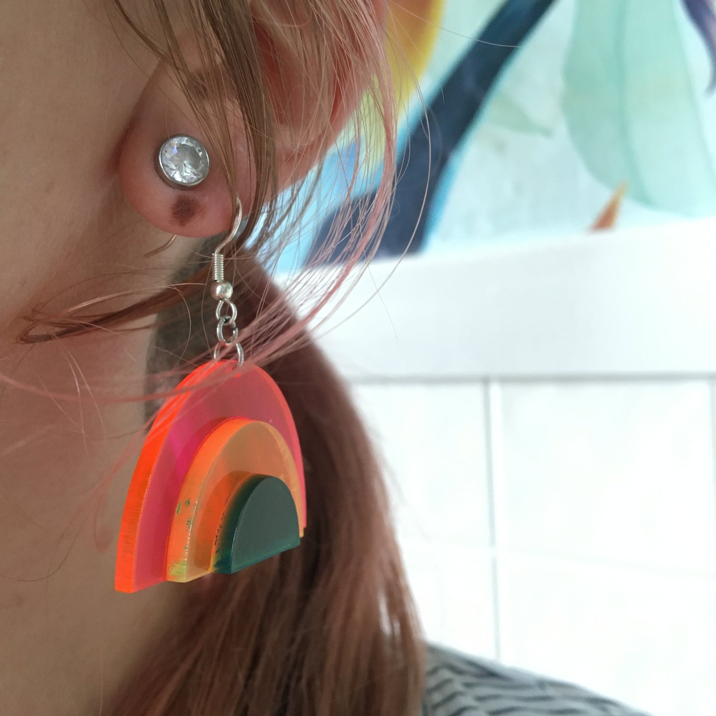 Rainbow Earrings