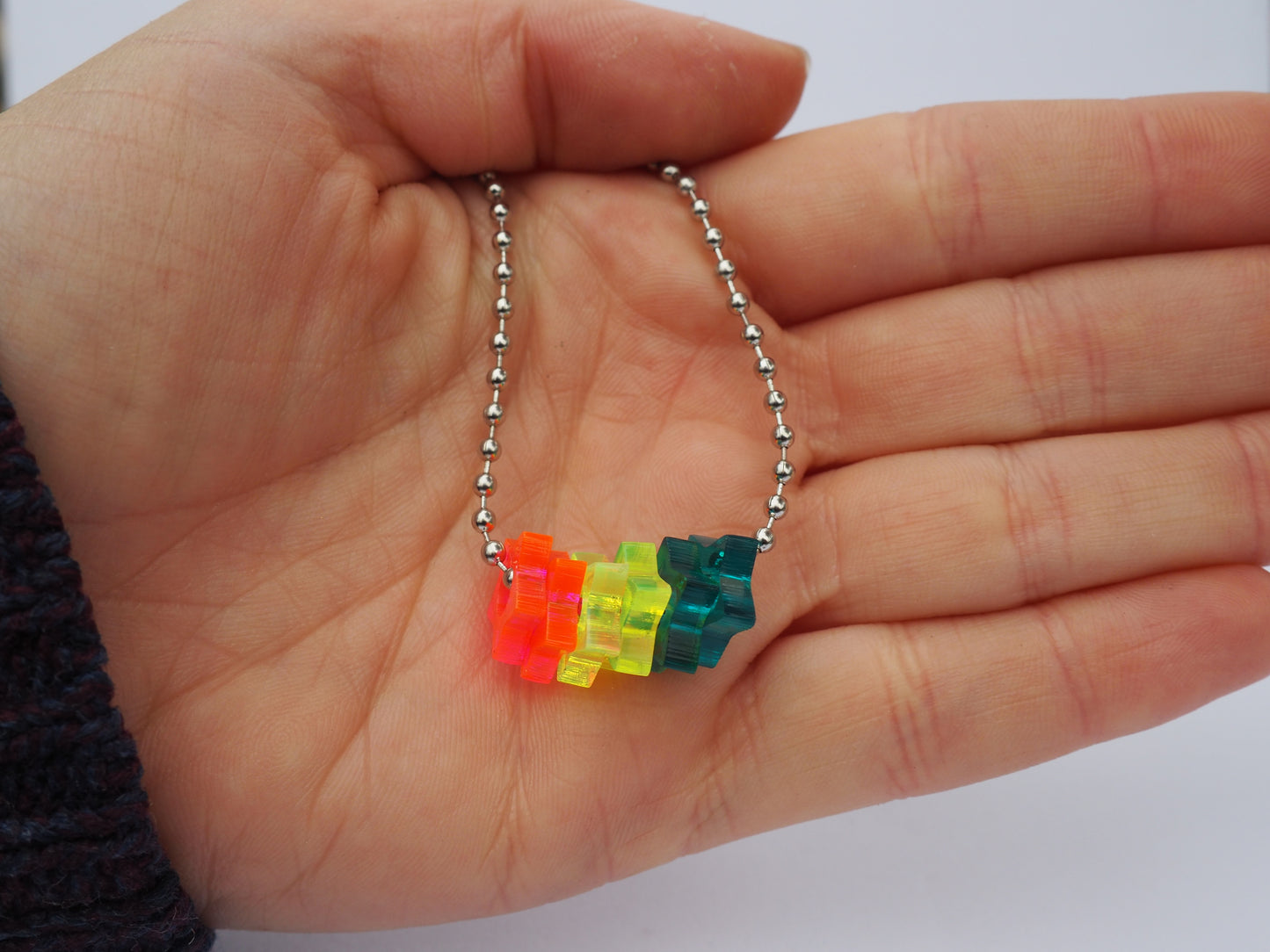 Starry LGBTQ+ Pride Necklace