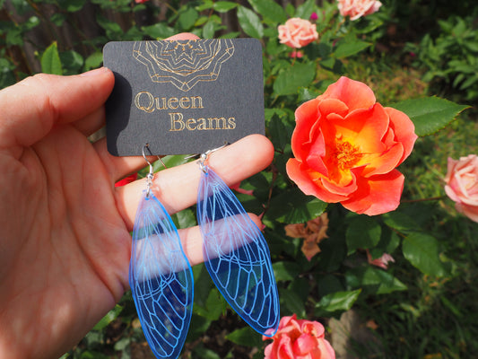 Cicada Wing Earrings