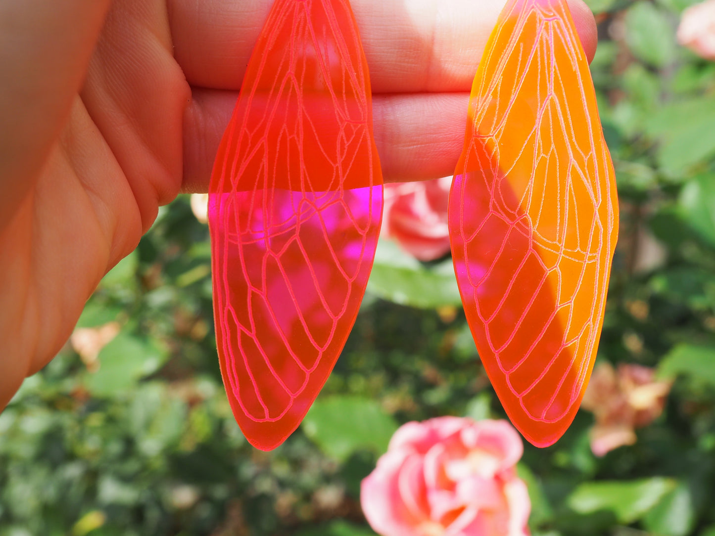 Cicada Wing Earrings