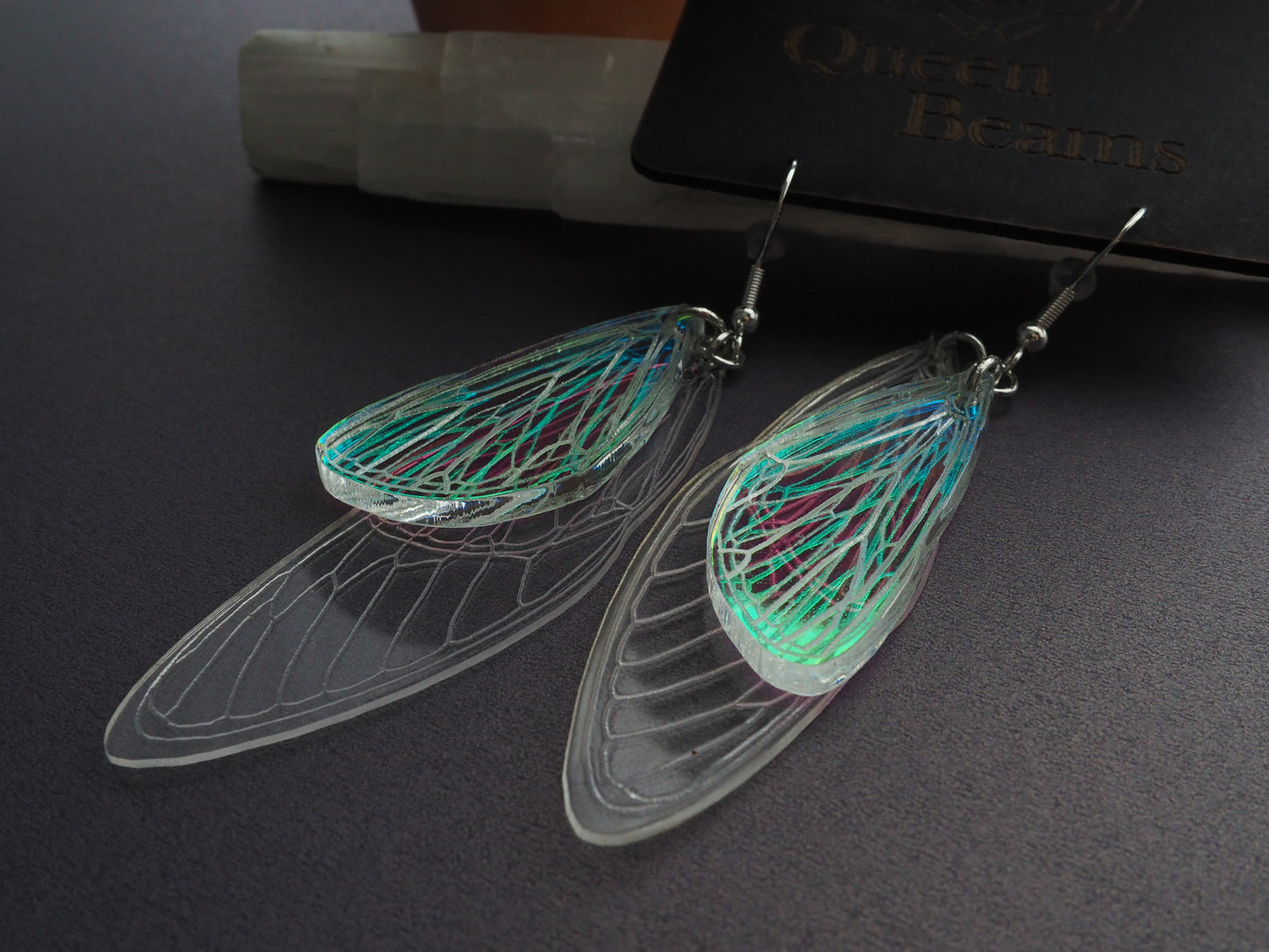 Cicada Wing Earrings